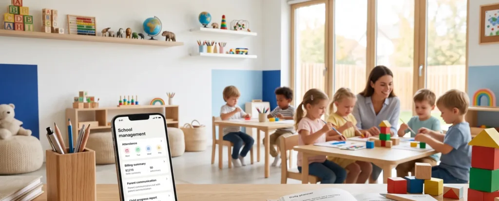 Banner Article - How Growing Learning Centers Can Replace 5 Separate Tools with One School Management System Sistem manajemen sekolah Tools Learning Center
School Management System Operation Application Tools